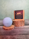 Dark Calm Bath Bomb- Patchouli, Cedarwood & leather