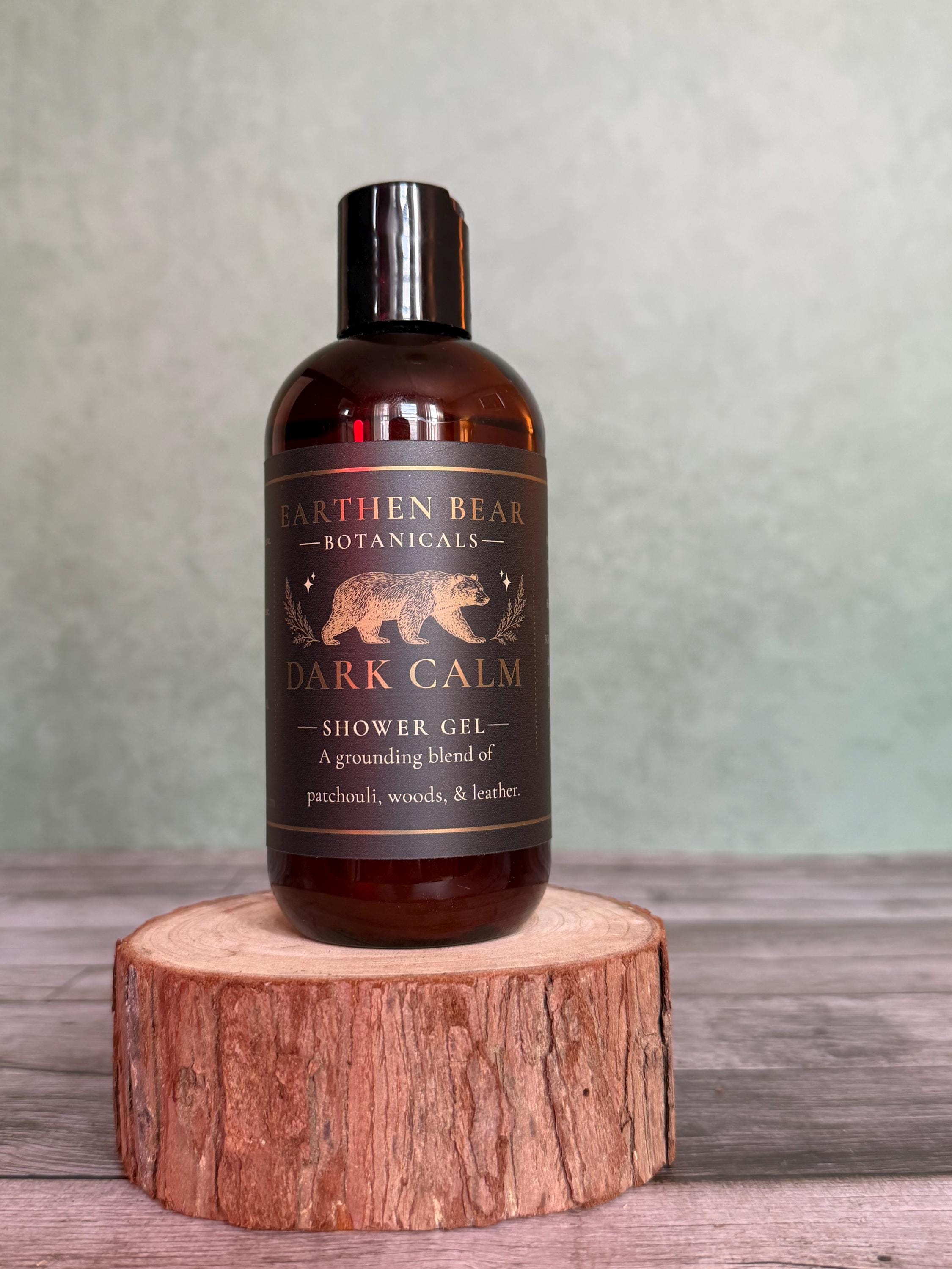 Dark Calm Shower Gel- Patchouli, Cedarwood & Leather